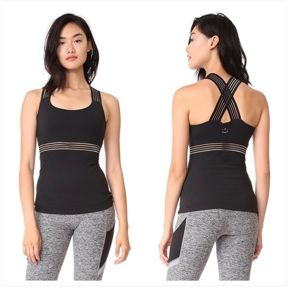 Beyond Yoga Sheer Illusion Tank Top Navy Size Small - Picture 13 of 13